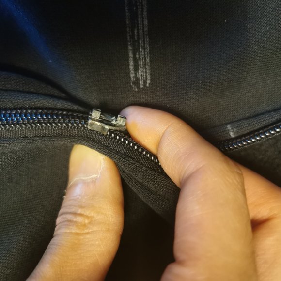 Vision Street Wear Black Cross Pattern Hoodie - Picture 5 of 6